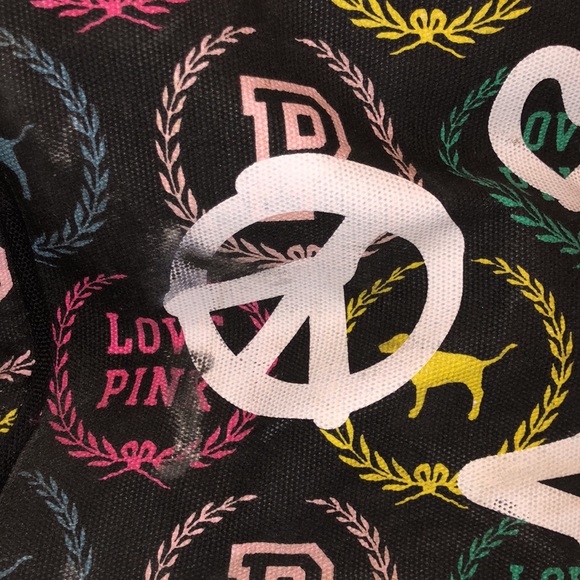 VS PINK Vintage Style Monogram Duffel Bag RARE - Picture 15 of 15